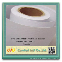 High Strength PVC Coated Polyester PVC Banner Fabric